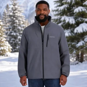 Nautica Men’s Insulated Jacket Full Zip - Image 6