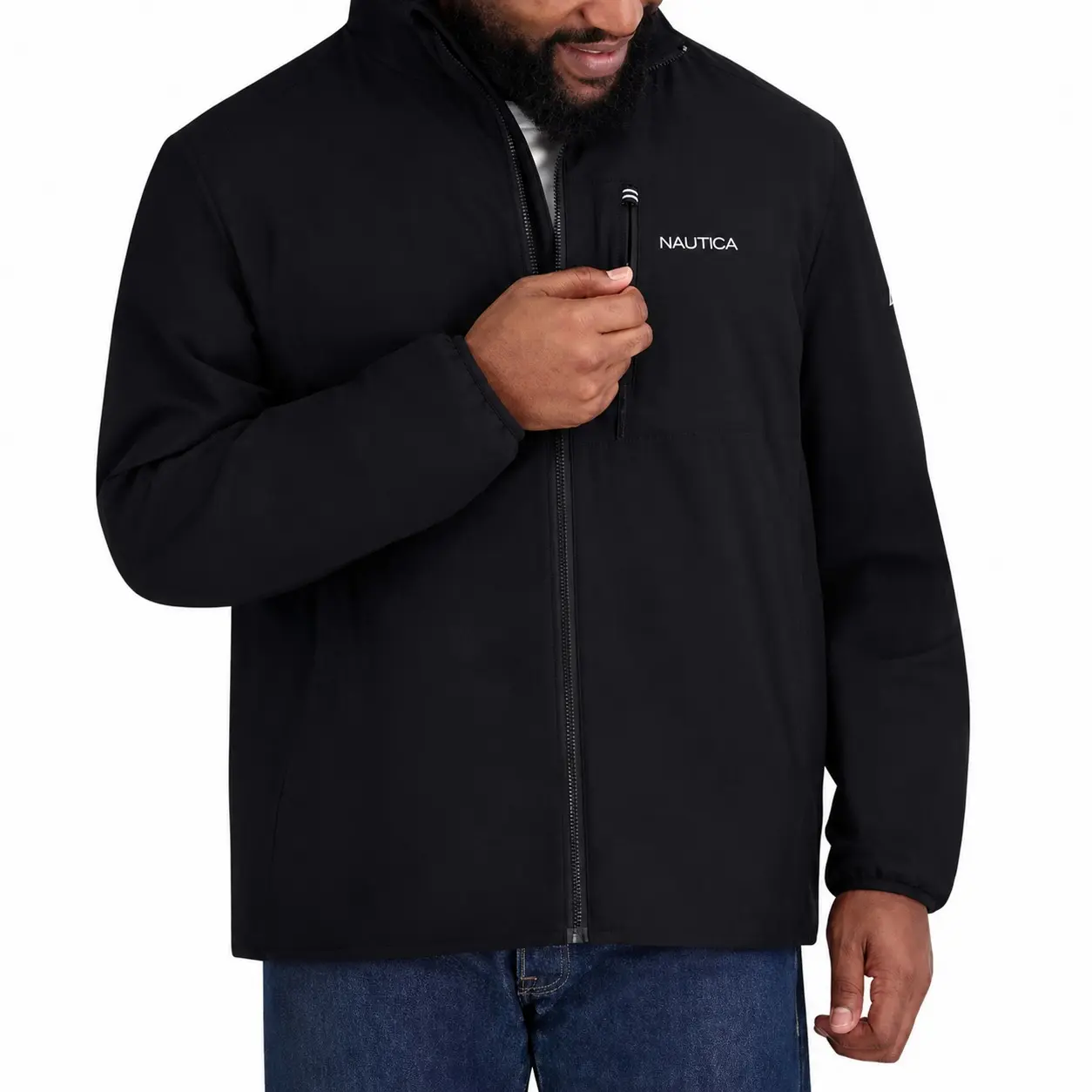 Nautica Men’s Insulated Jacket Full Zip - Image 2