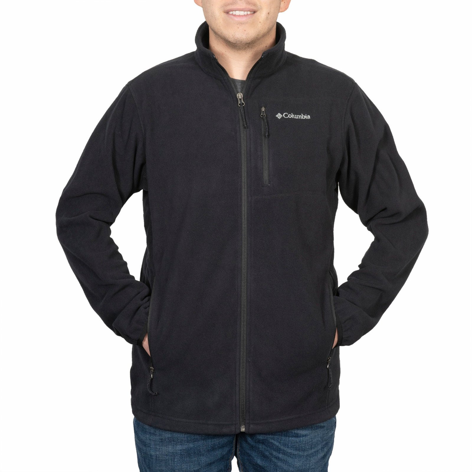 Columbia Men's Thompson Peak Full Zip Fleece - Image 1