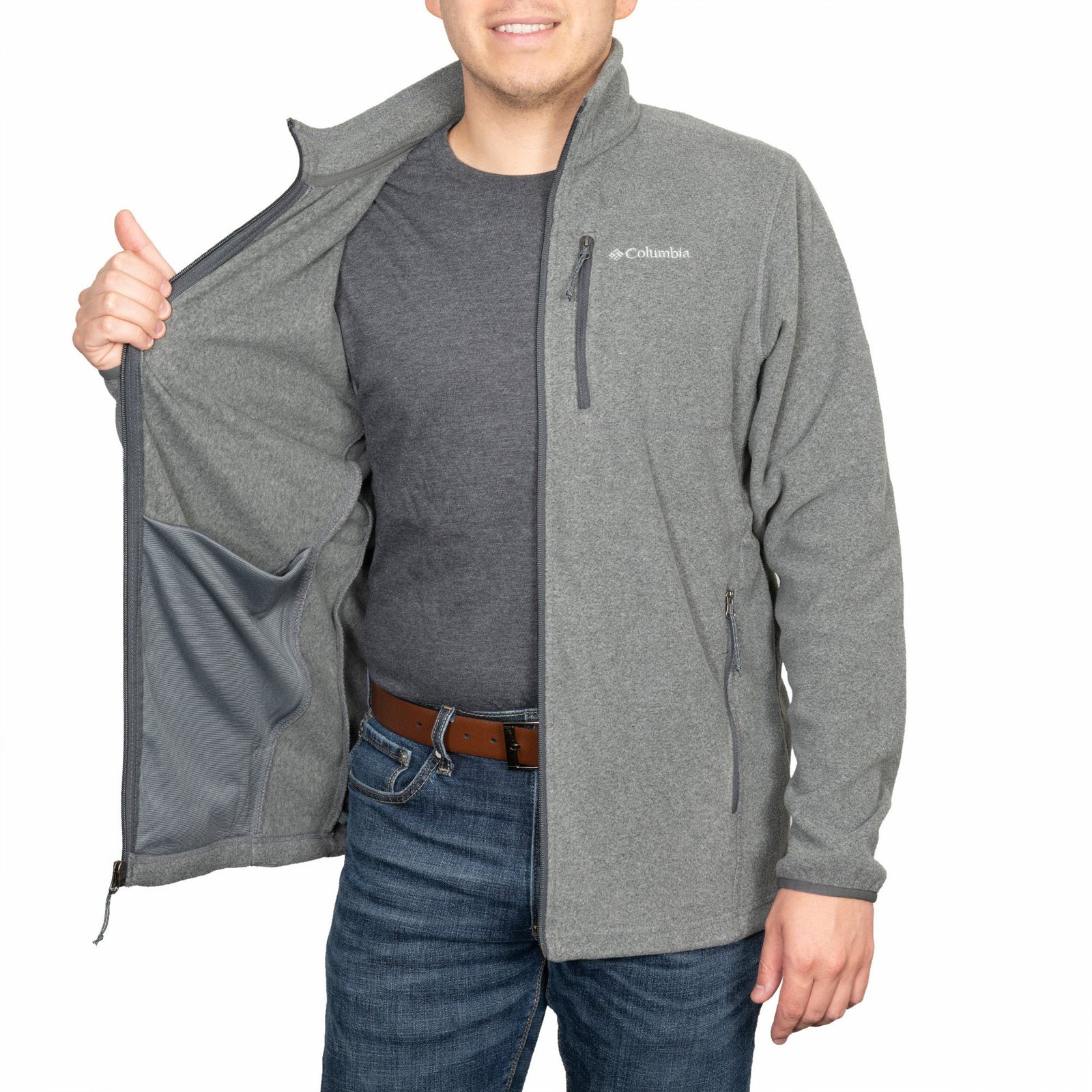 Columbia Men's Thompson Peak Full Zip Fleece - Image 11