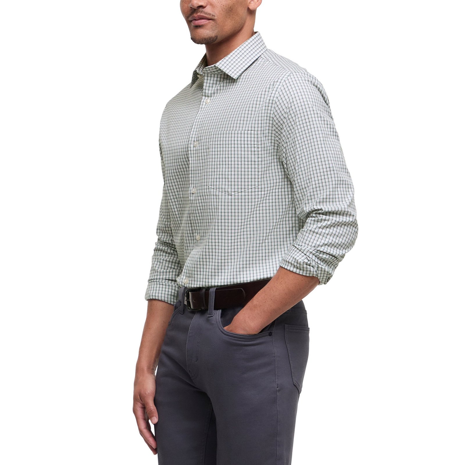 Banana Republic Men's Non-Iron Dress Shirt - Image 21