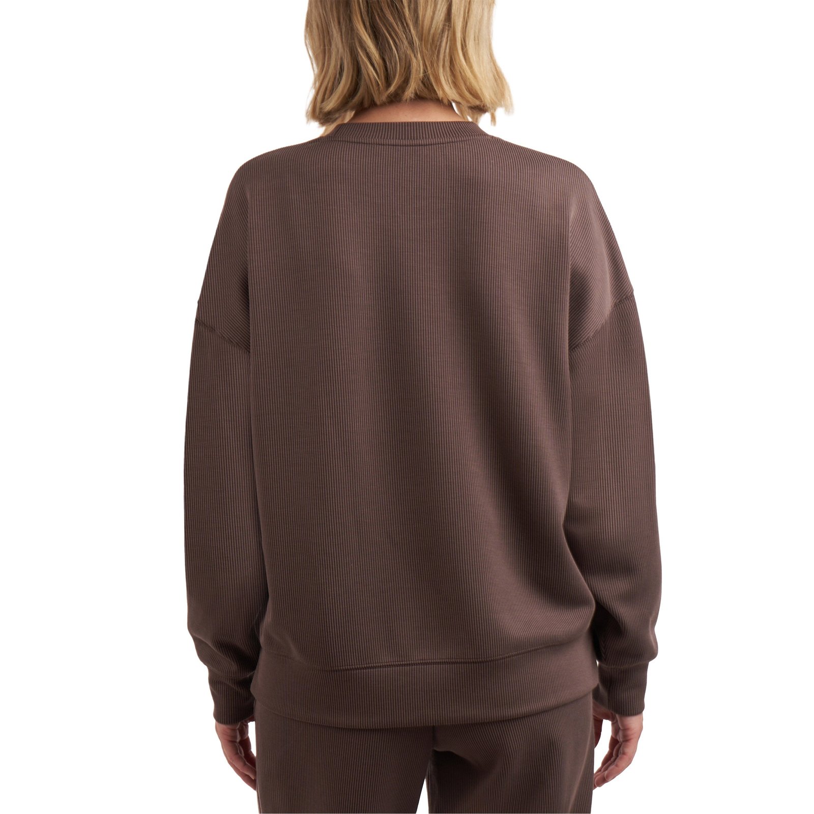 Kirkland Signature Women's Ribbed Crewneck - Relaxed Fit & Heavyweight - Image 7