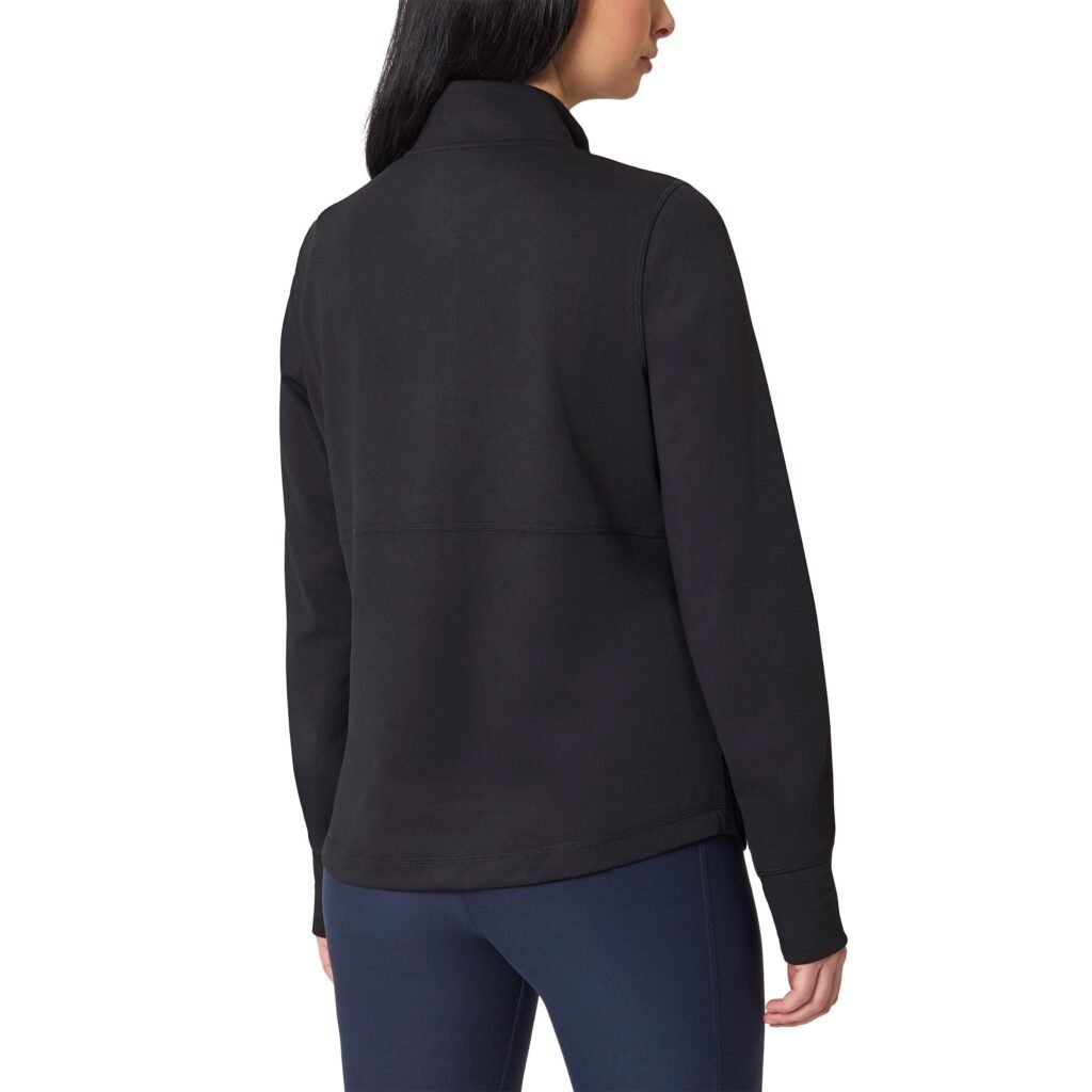 Mondetta Women's Full-Zip Jacquard - Comfortable and Stylish Outerwear