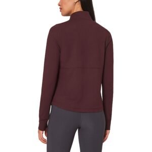 Mondetta Women's Full-Zip Jacquard - Comfortable and Stylish Outerwear - Image 8
