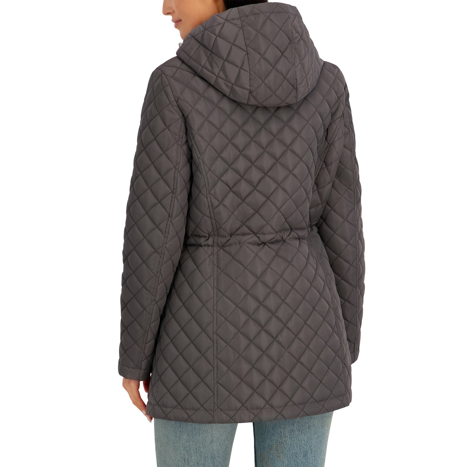 Kenneth Cole Women's Quilted Jacket - Lightweight with Adjustable Hood - Image 10