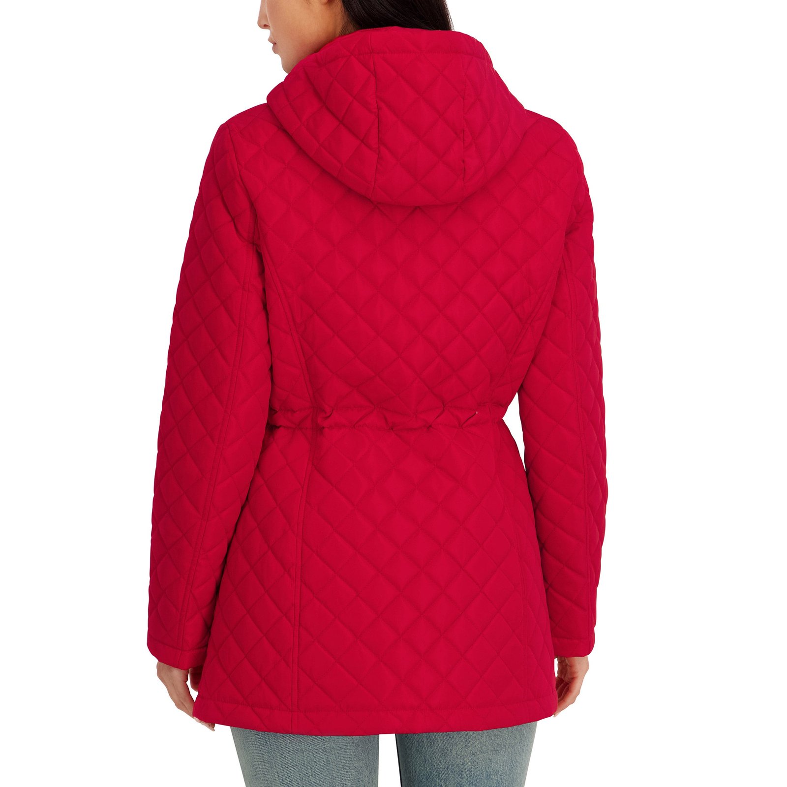 Kenneth Cole Women's Quilted Jacket - Lightweight with Adjustable Hood - Image 15
