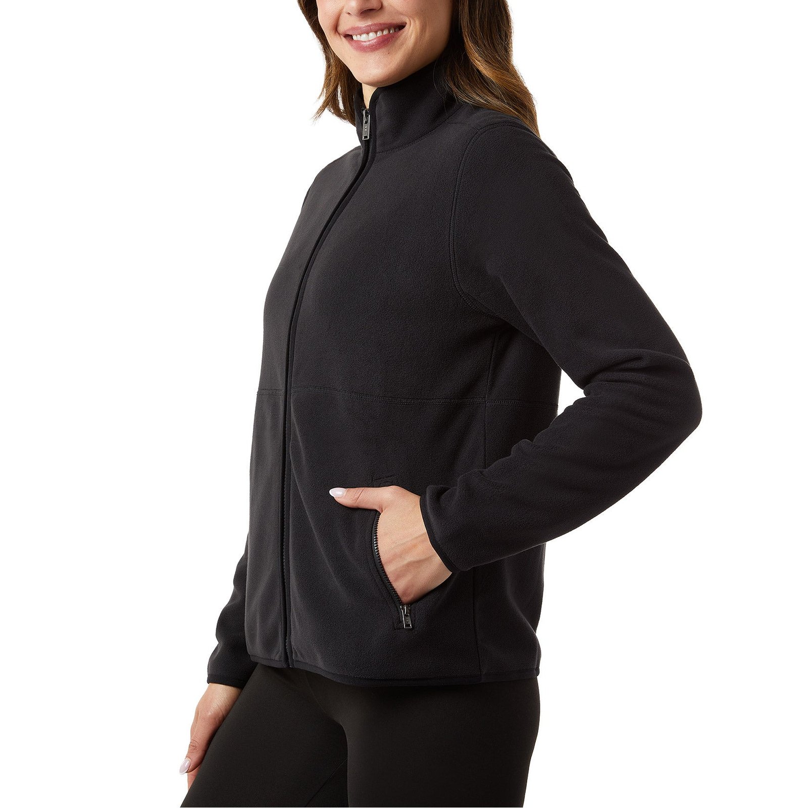 32 Degrees Women's Fleece Jacket with Zipper Pockets - Image 9