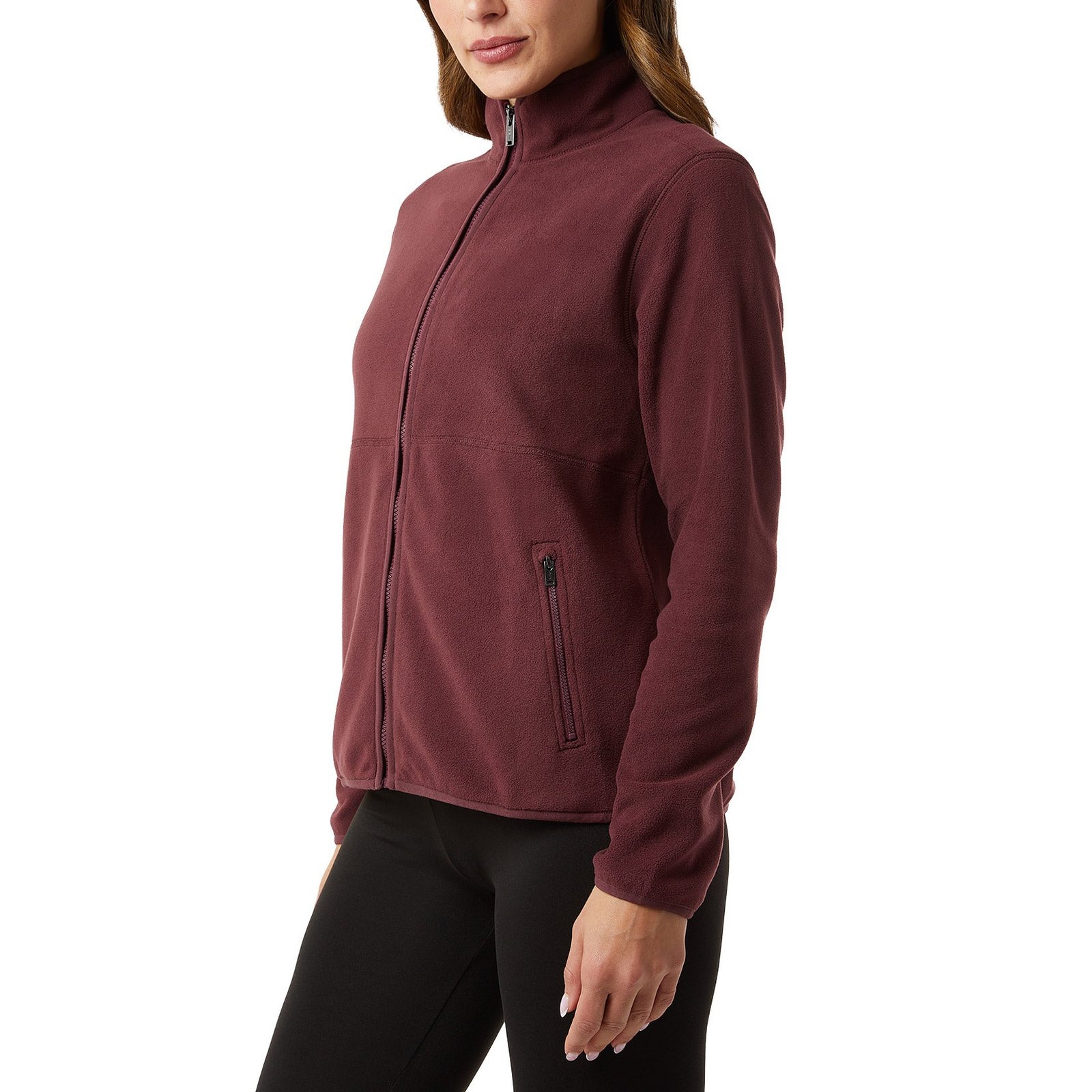 32 Degrees Women's Fleece Jacket with Zipper Pockets - Image 2