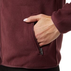 32 Degrees Women's Fleece Jacket with Zipper Pockets - Image 4
