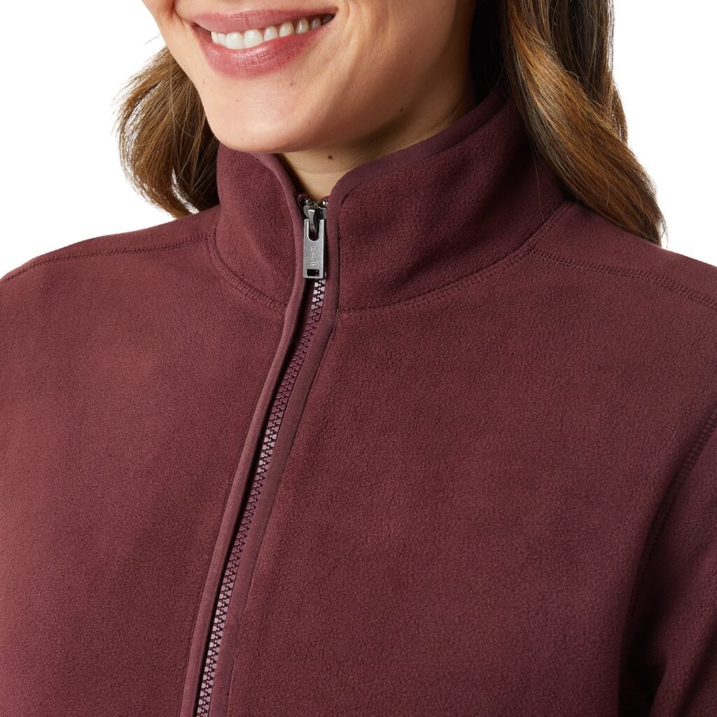 32 Degrees Women's Fleece Jacket with Zipper Pockets