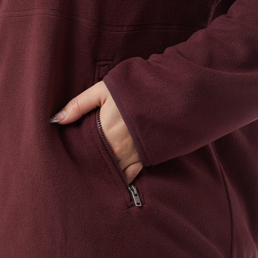 32 Degrees Women's Fleece Jacket with Zipper Pockets