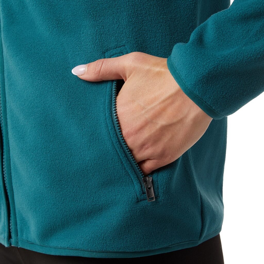 32 Degrees Women's Fleece Jacket with Zipper Pockets