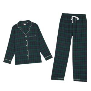 Lands' End Women's Pajama Set - 2-Piece Cotton Flannel - Image 14