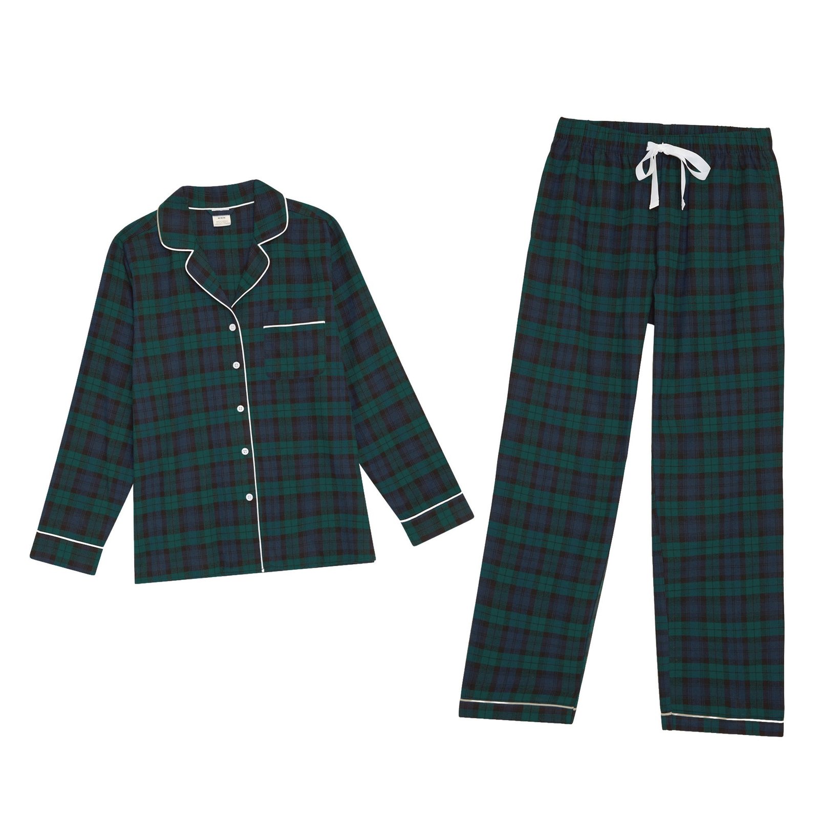 Lands' End Women's Pajama Set - 2-Piece Cotton Flannel - Image 14