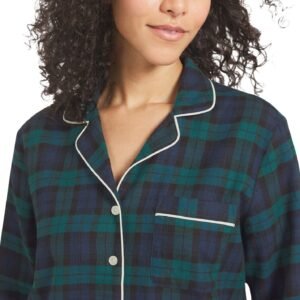 Lands' End Women's Pajama Set - 2-Piece Cotton Flannel - Image 17