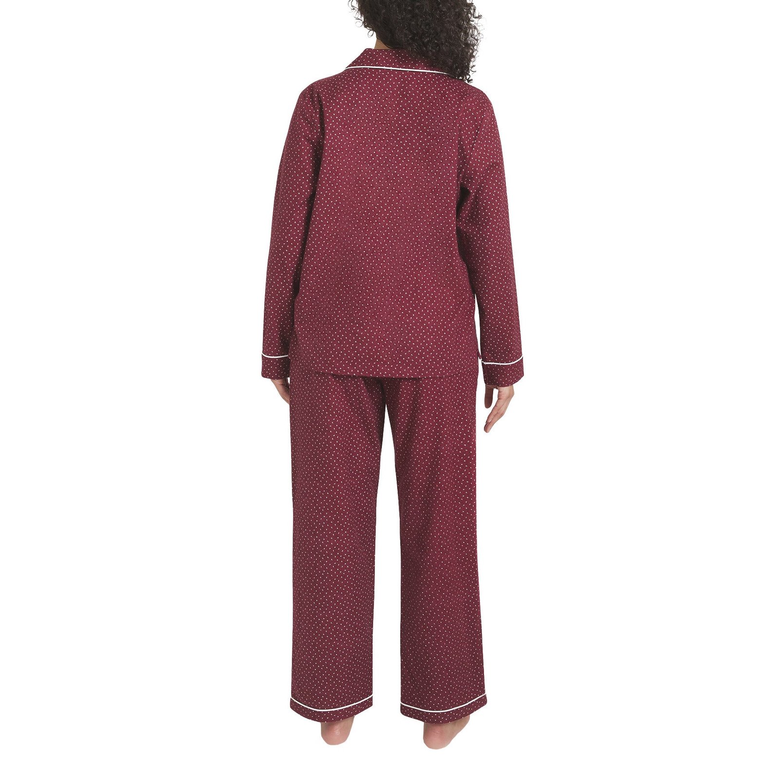Lands' End Women's Pajama Set - 2-Piece Cotton Flannel - Image 12