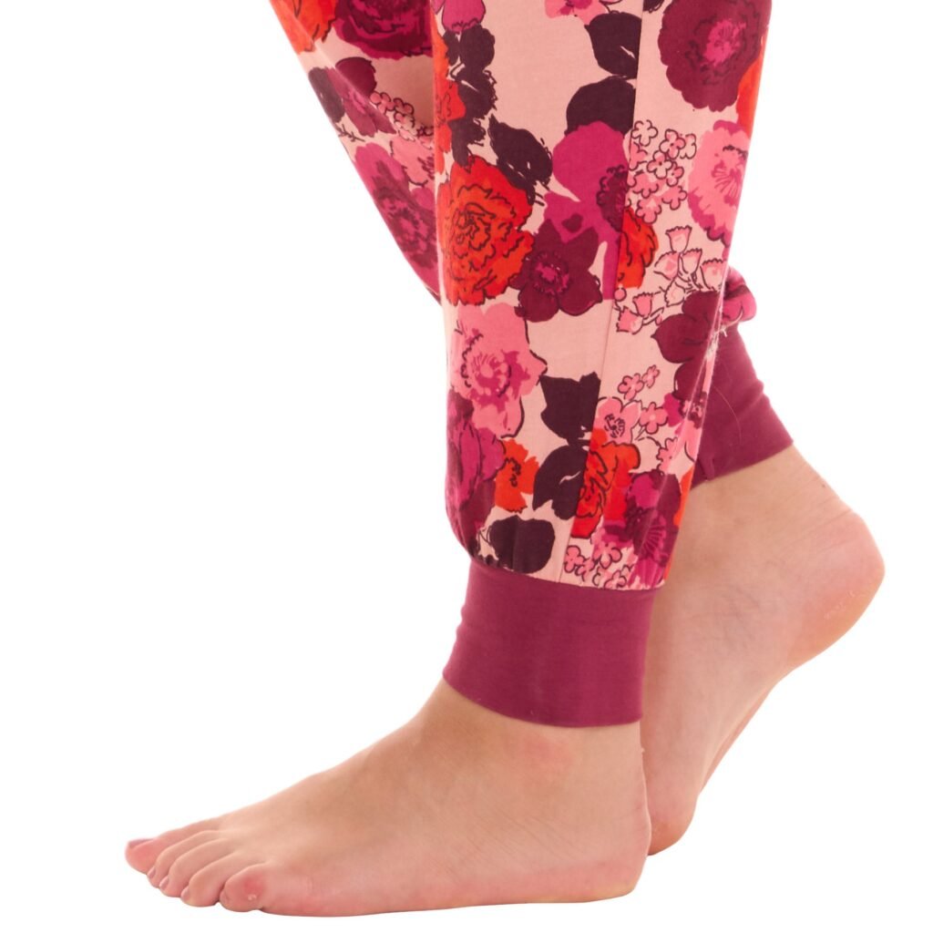 Vera Bradley Women's Cotton PJ Set - Henley Collar & Jogger Style
