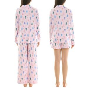 Jaclyn Women's PJ Set - 3-Piece Notch Collar Sleepwear - Image 3