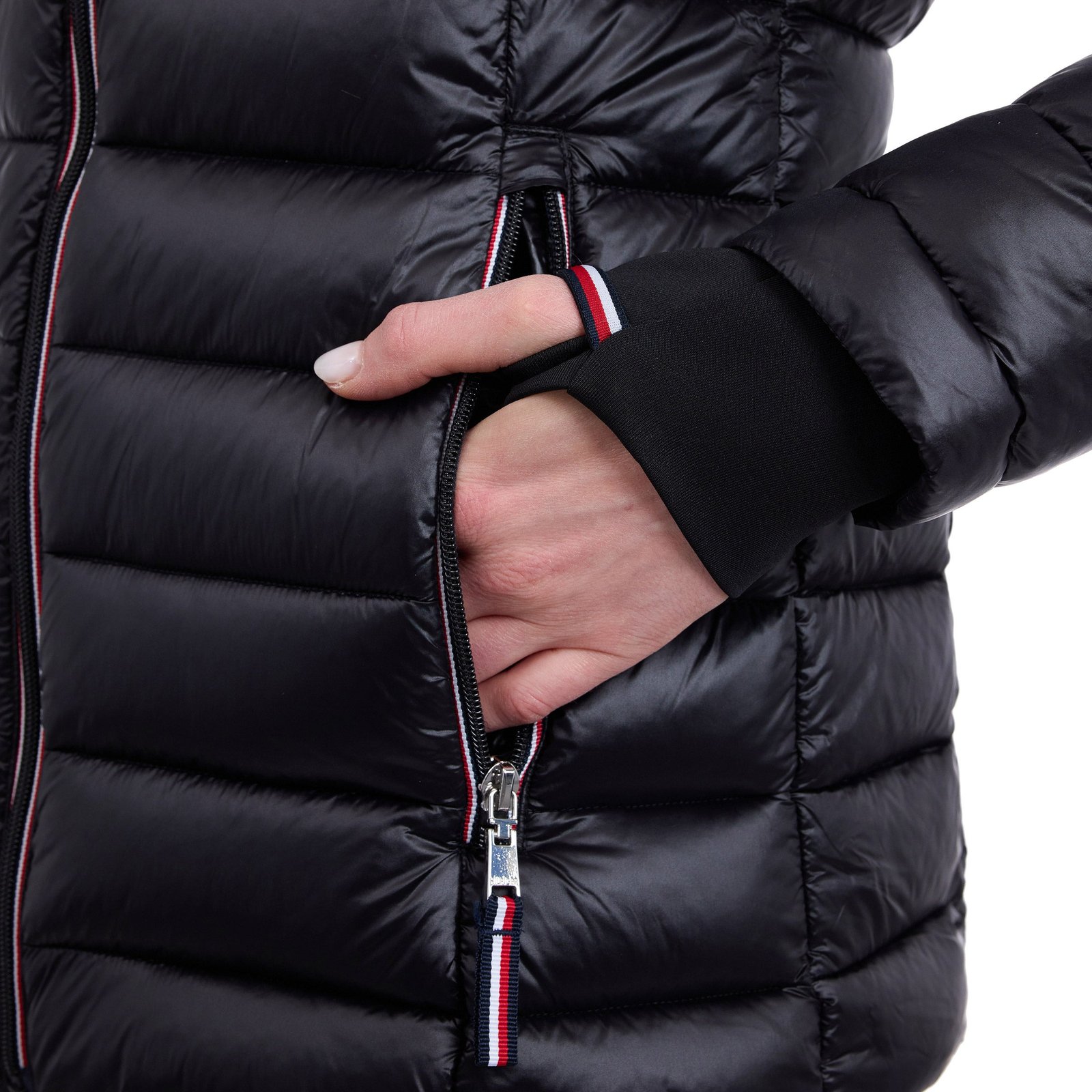 Tommy Hilfiger Women's Lightweight Puffer Jacket with Zipper Pockets - Image 9