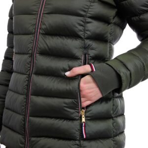 Tommy Hilfiger Women's Lightweight Puffer Jacket with Zipper Pockets - Image 3