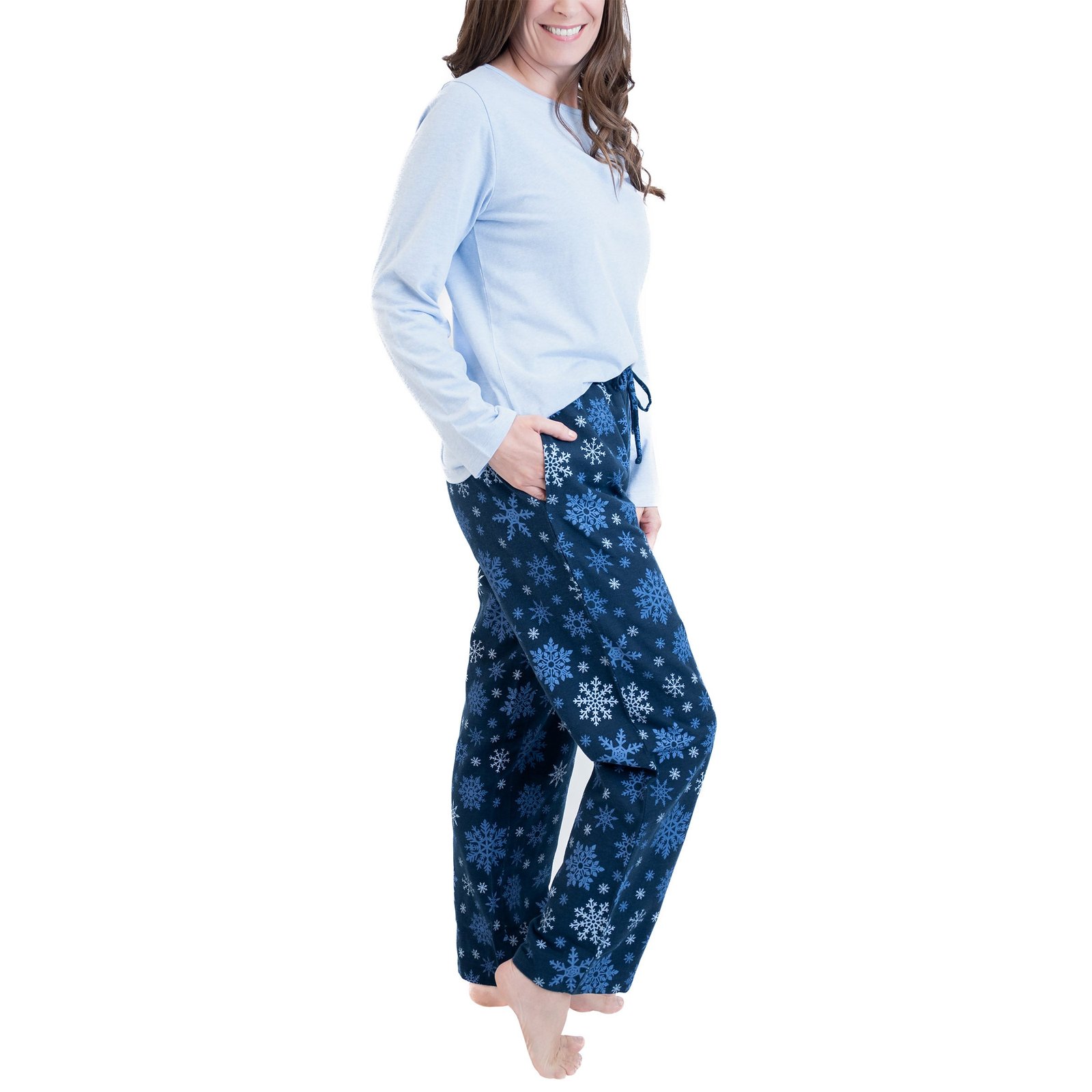 Coldwater Creek Women's 2-Piece PJ Set with Adjustable Drawstring - Image 8
