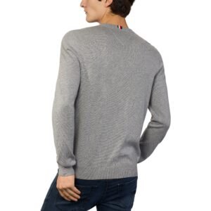 Tommy Hilfiger Men's Crew Sweater - Classic Fit with Ribbed Details - Image 6