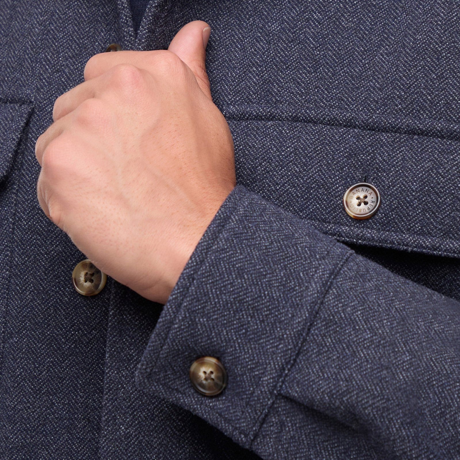 Banana Republic Men's Shirt Jacket - Image 13