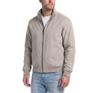 Rainforest Men's Bomber Jacket - Lightweight with Stand Collar - Image 2