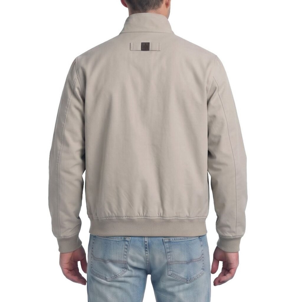 Rainforest Men's Bomber Jacket - Lightweight with Stand Collar