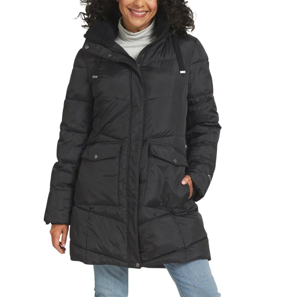 Eddie Bauer Women's Parka with Fur Trim Hood - Water-Resistant, Comfortable