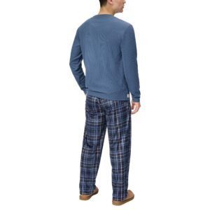 Weatherproof Vintage Men’s Lounge Set - Lightweight Flannel & Tee - Image 6