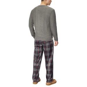 Weatherproof Vintage Men’s Lounge Set - Lightweight Flannel & Tee - Image 2