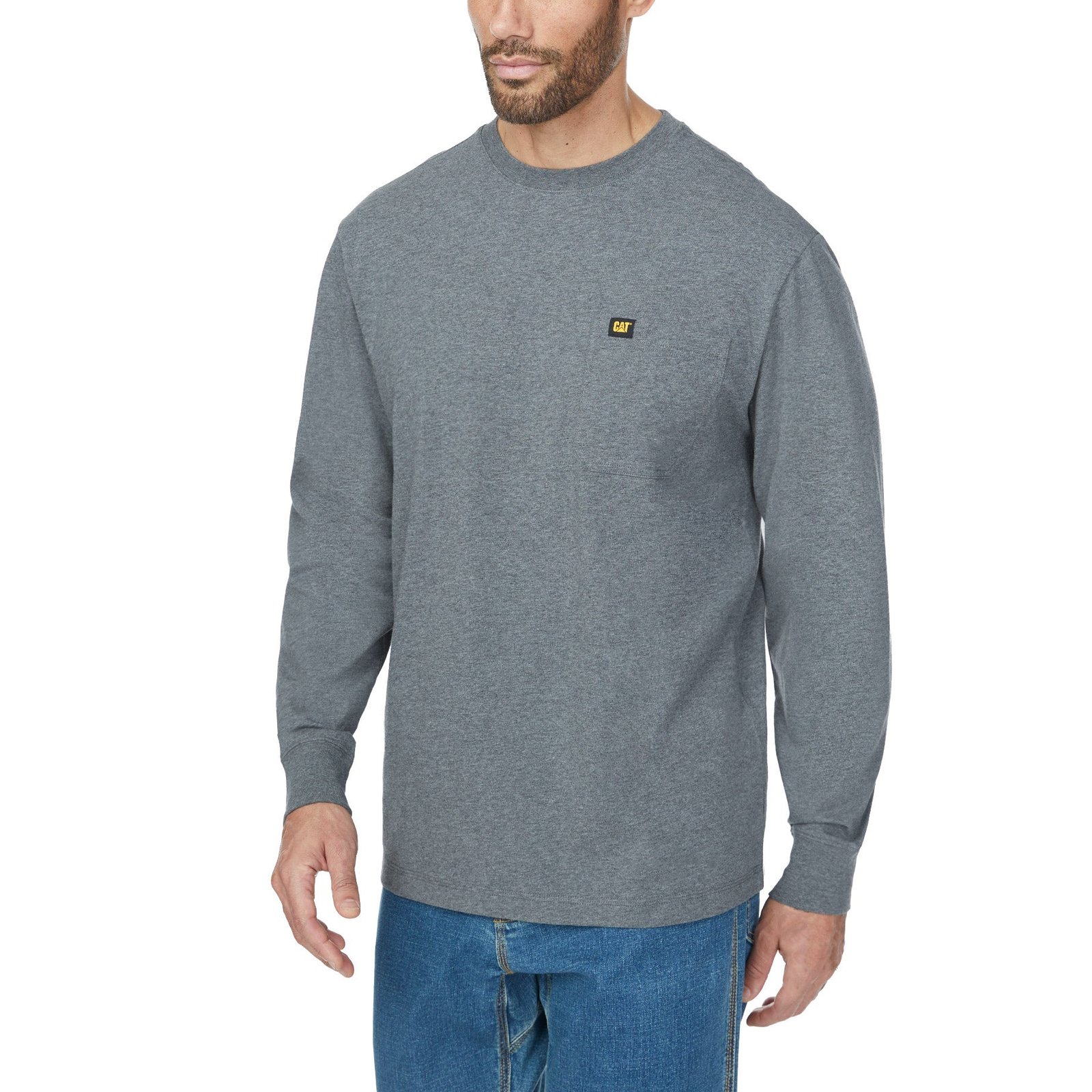 CAT Men's Long Sleeve Pocket Tee - Image 7