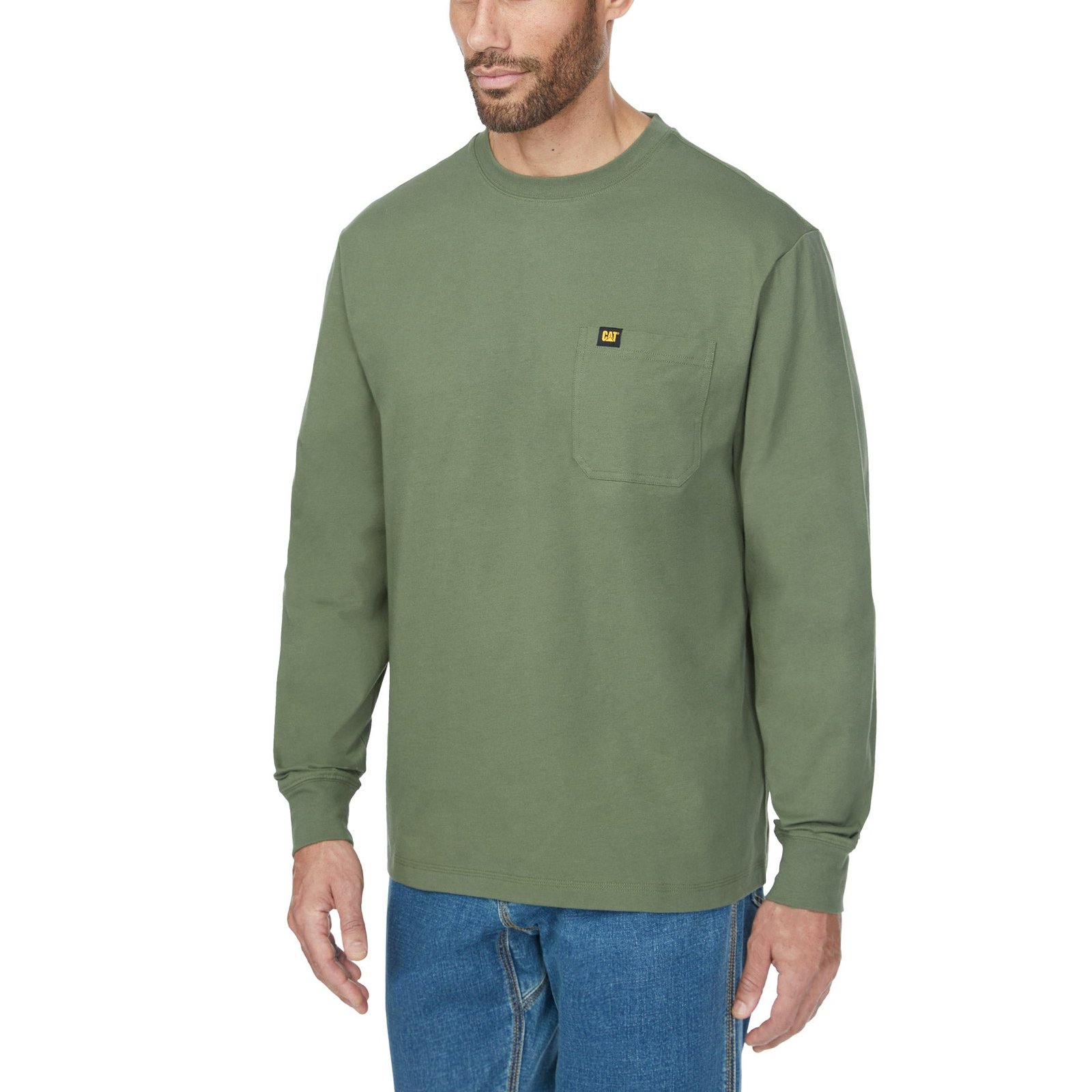 CAT Men's Long Sleeve Pocket Tee - Image 12