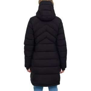 Bench Women's Long Puffer Jacket - Water Repellant, Wind Resistant - Image 12