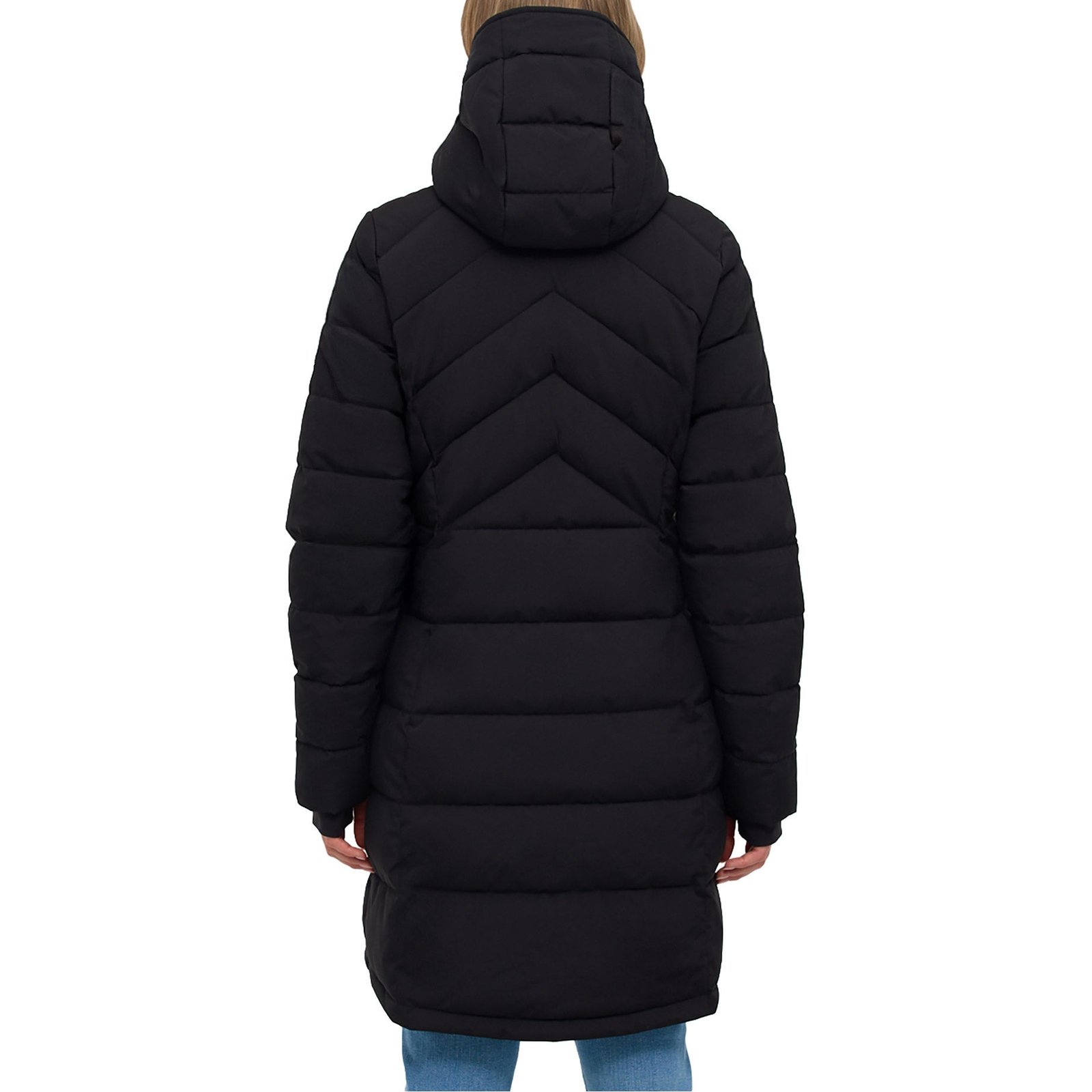 Bench Women's Long Puffer Jacket - Water Repellant, Wind Resistant - Image 12