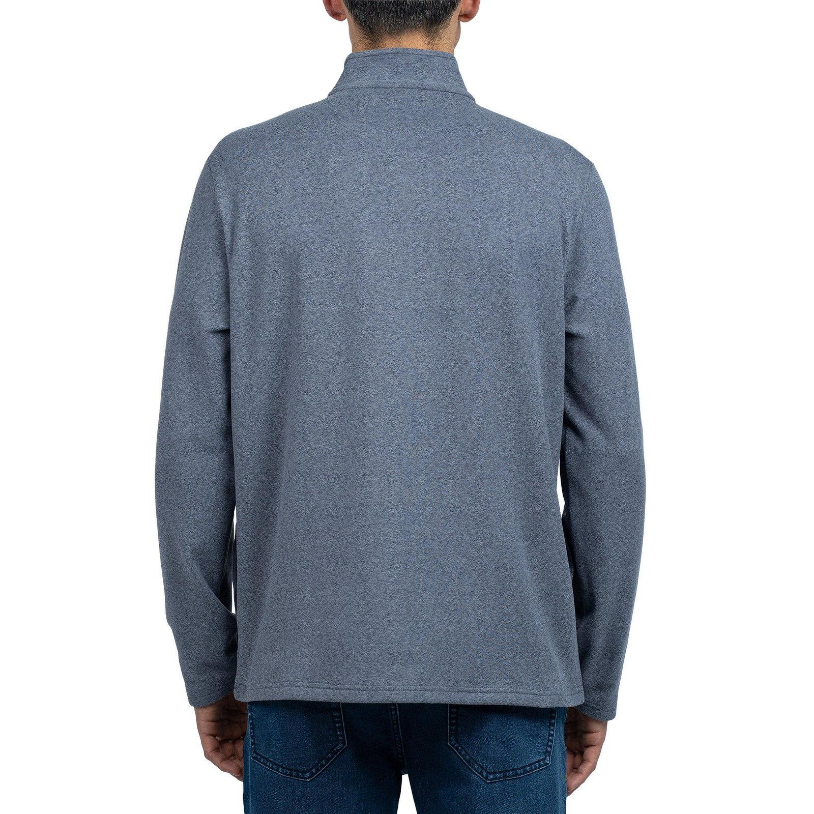 Jachs Men's Quarter Zip Featuring Stand-Up Collar and YKK Zipper - Image 6