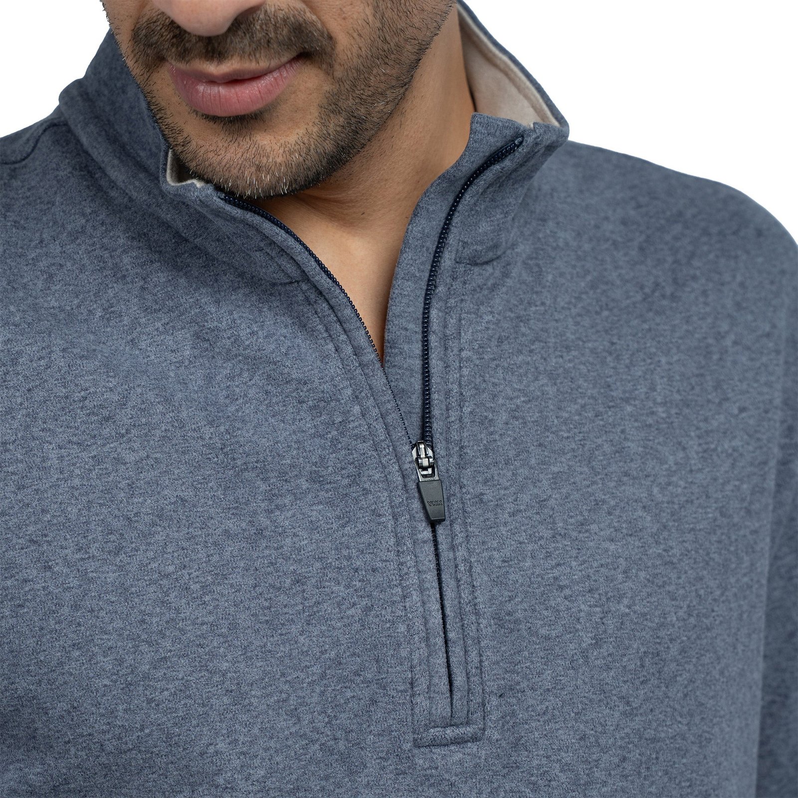 Jachs Men's Quarter Zip Featuring Stand-Up Collar and YKK Zipper - Image 4