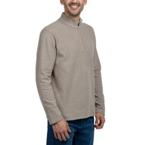 Jachs Men's Quarter Zip Featuring Stand-Up Collar and YKK Zipper - Image 15