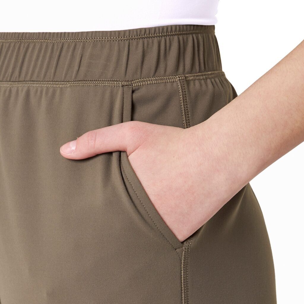 Mondetta Women's Active Pant – Comfortable Relaxed Fit with Pockets