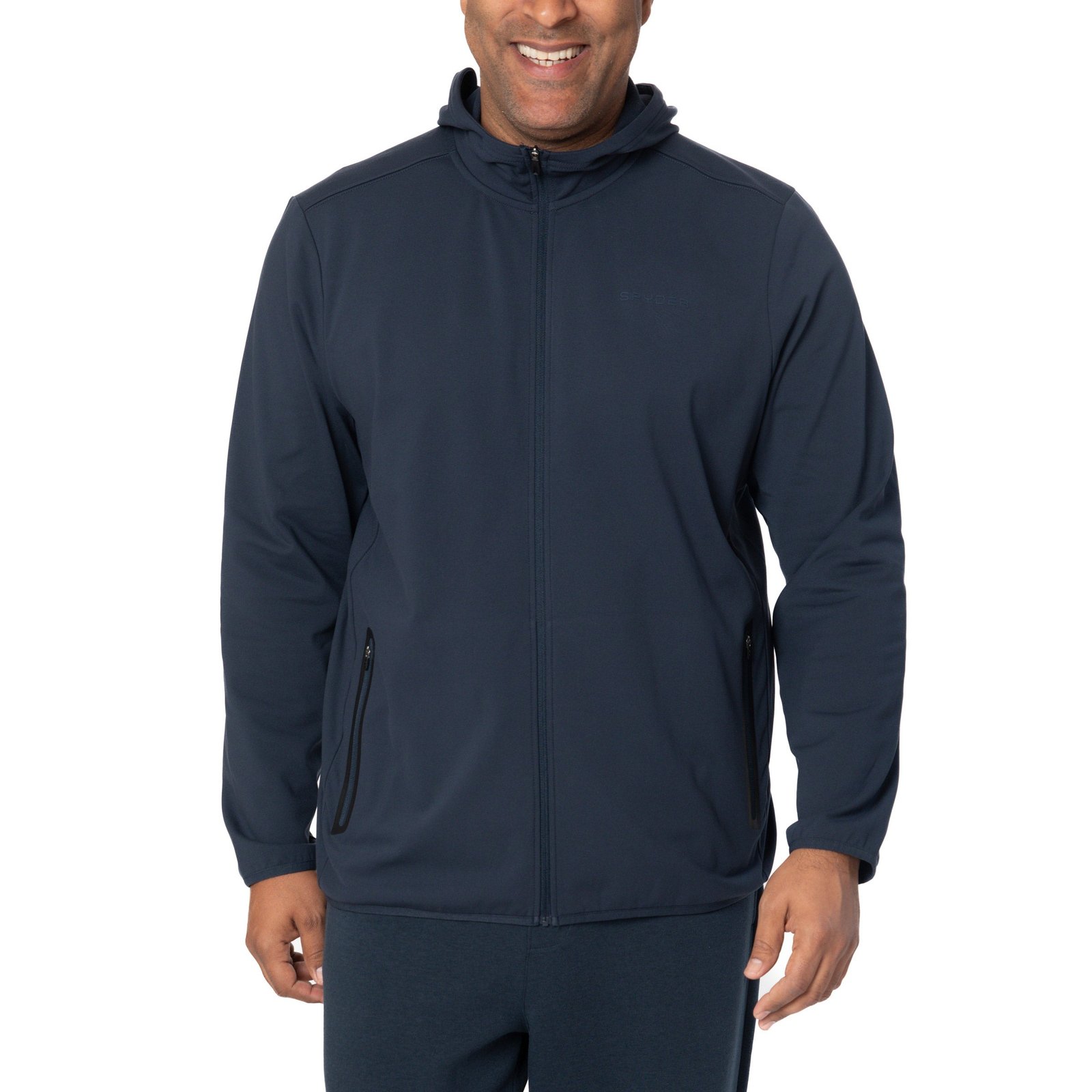 Spyder Active Men's Full Zip Hoodie - Comfortable Moisture-Wicking Design - Image 10