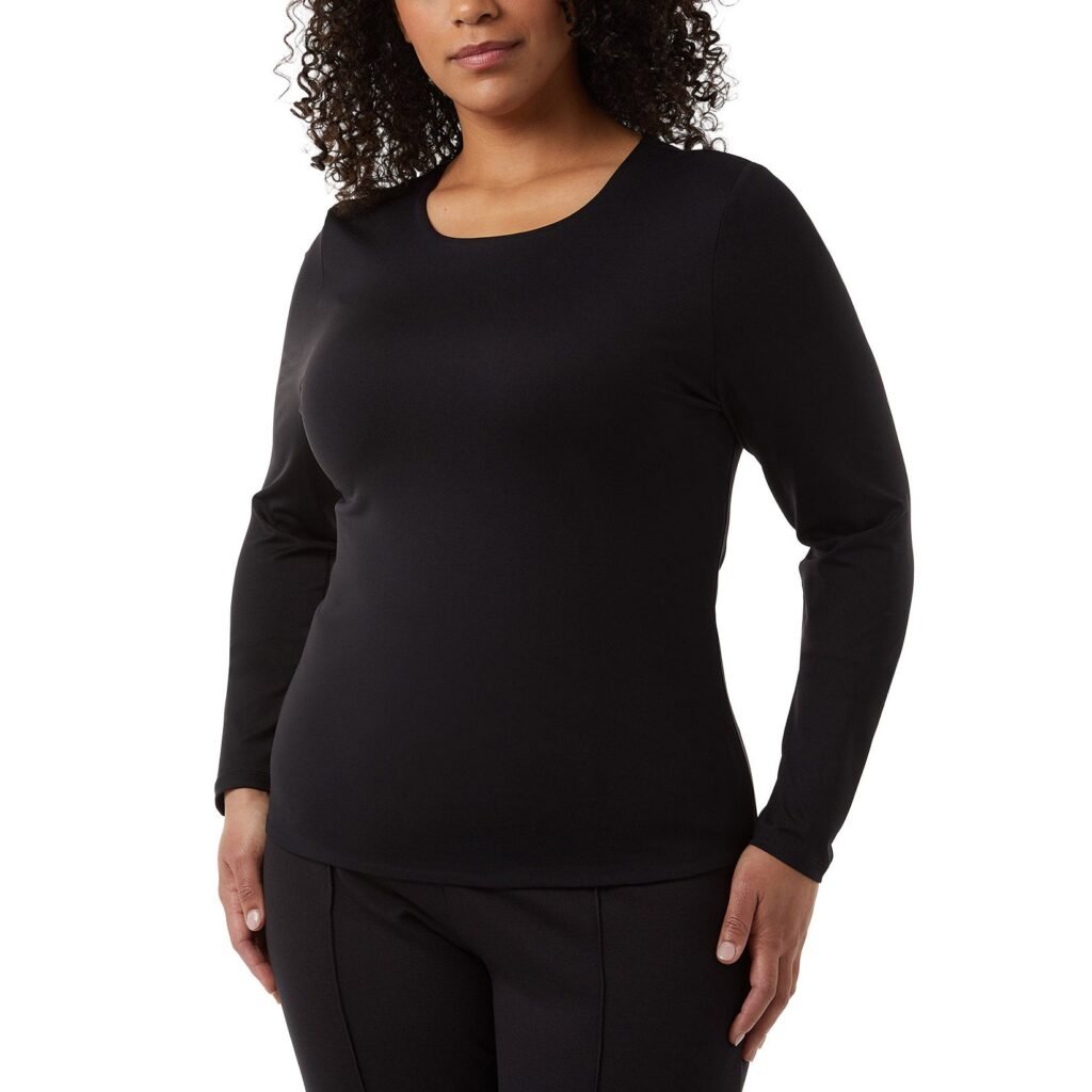 Layer Zero by 32 Degrees Women's Double Layer Long Sleeve -Top