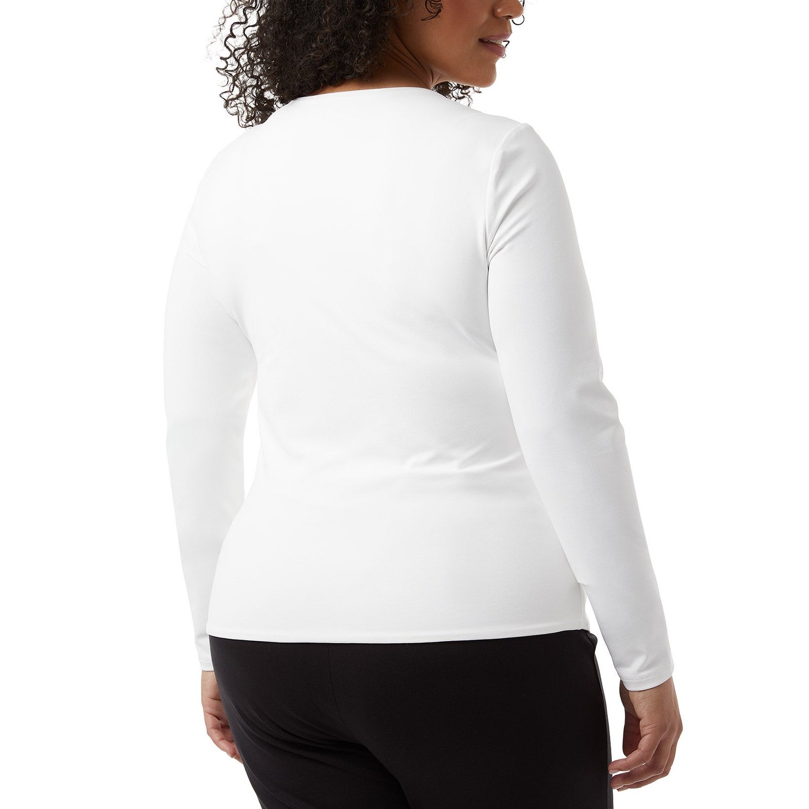 Layer Zero by 32 Degrees Women's Double Layer Long Sleeve -Top - Image 4