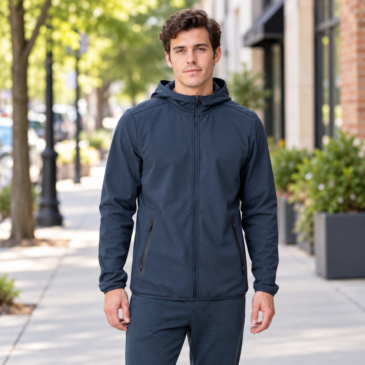 Spyder Active Men's Full Zip Hoodie - Comfortable Moisture-Wicking Design - Image 12