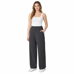 Mondetta Women's Active Pant – Comfortable Relaxed Fit with Pockets