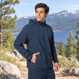 Spyder Active Men's Full Zip Hoodie - Comfortable Moisture-Wicking Design - Image 9