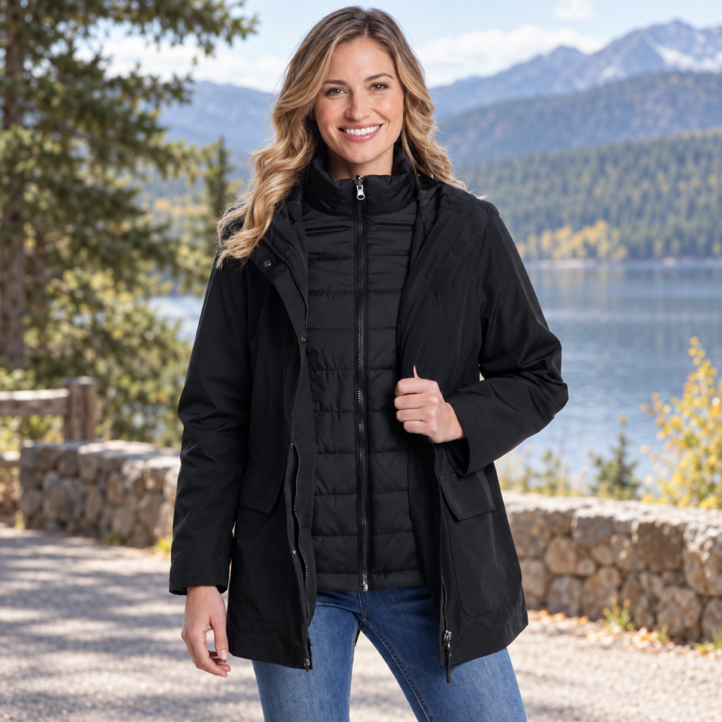 Weatherproof Women's 3-in-1 Systems Jacket - Versatile Outerwear
