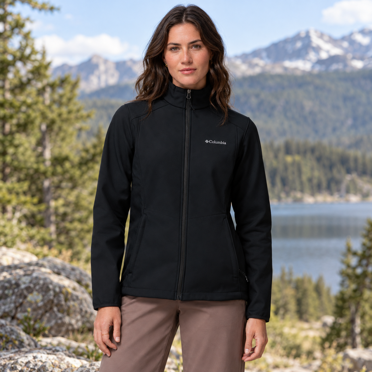 Columbia Women's Softshell Jacket – Wind Resistant; Durable - Image 6