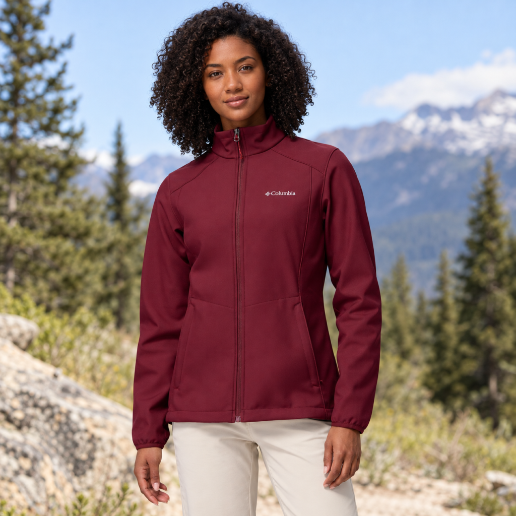Columbia Women's Softshell Jacket – Wind Resistant; Durable