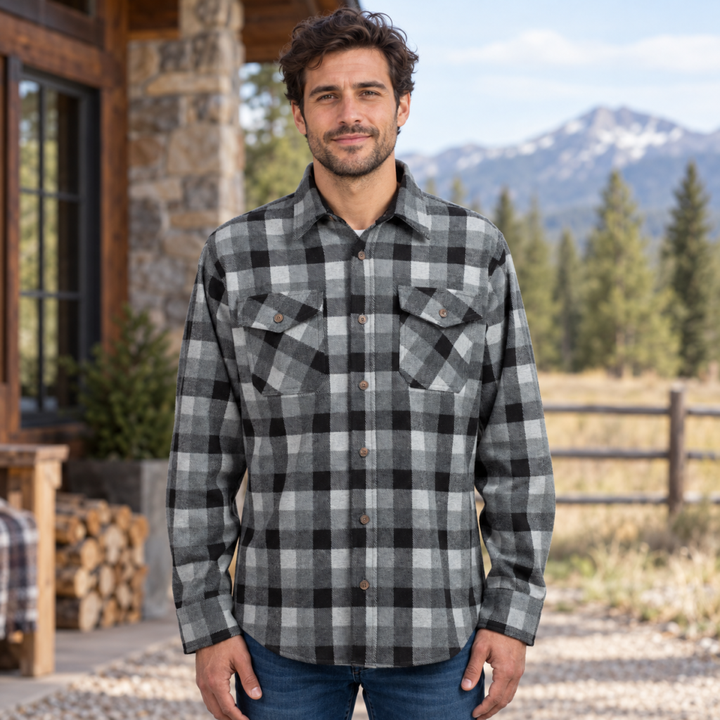Jachs Men's Flannel Shirt